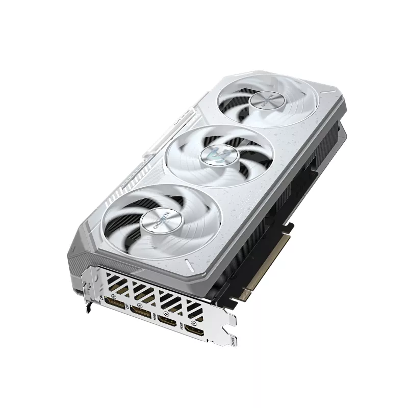Grafikkarte GIGABYTE Radeon RX 9070 XT GAMING OC ICE 16 GB GDDR6 256-Bit PCIe 5.0 3-Lüfter weiß