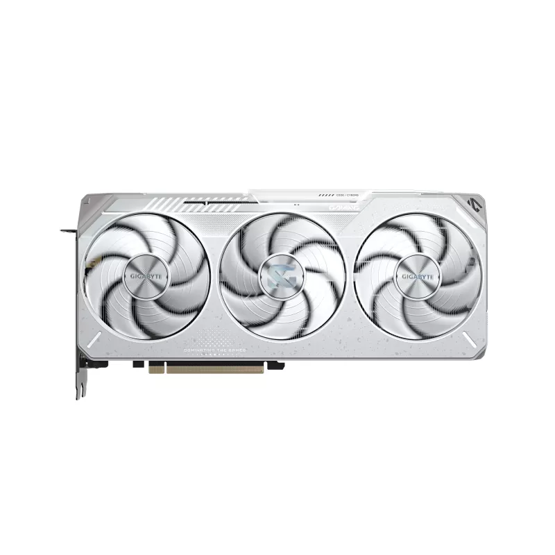 Grafikkarte GIGABYTE Radeon RX 9070 XT GAMING OC ICE 16 GB GDDR6 256-Bit PCIe 5.0 3-Lüfter weiß