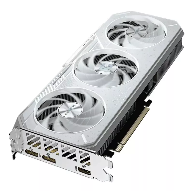 Grafikkarte GIGABYTE Radeon RX 9060 XT OC ICE — 16 GB GDDR6, 128-Bit, PCIe 5.0, 3-Lüfter WINDFORCE
