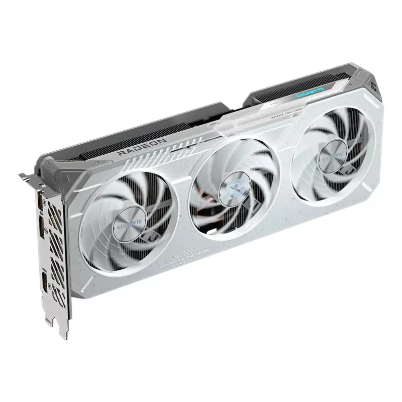 Grafikkarte GIGABYTE Radeon RX 9060 XT OC ICE — 16 GB GDDR6, 128-Bit, PCIe 5.0, 3-Lüfter WINDFORCE