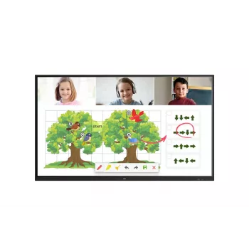 LG 86TR3PJ-B Digital Signage Flachbildschirm 2,18 m (86 Zoll) LED Wi-Fi 390 cd/m² UHD+ Schwarz Touchscreen Android 8.0 16/7