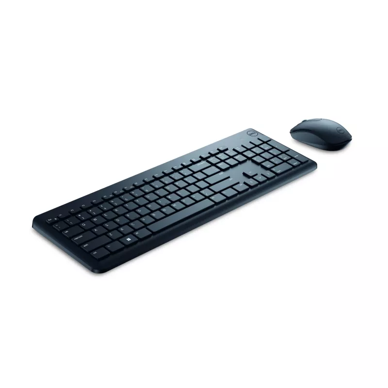 Tastatur- und Maus-Set Dell KM3322W — kabellos RF, Full-Size Deutsch QWERTZ, schwarz