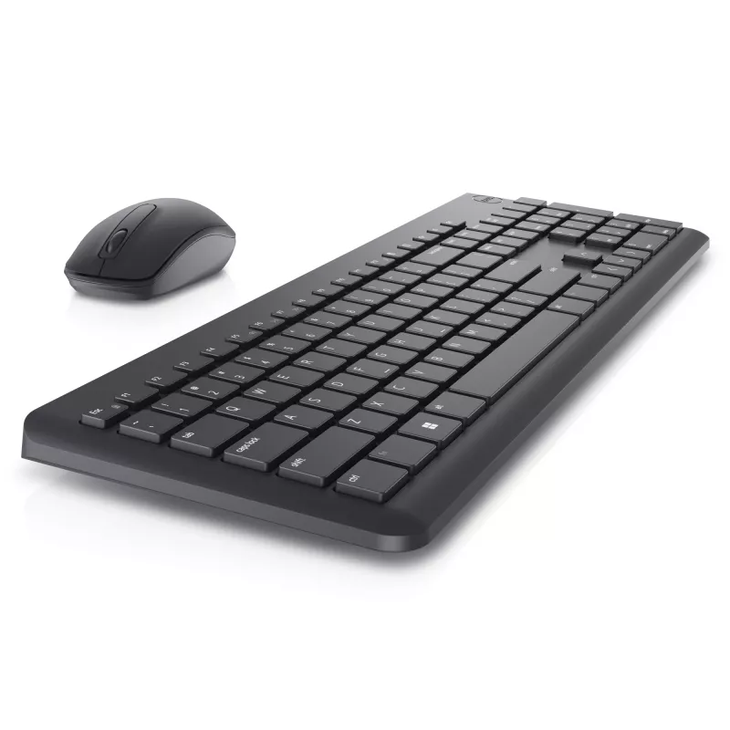 Tastatur- und Maus-Set Dell KM3322W — kabellos RF, Full-Size Deutsch QWERTZ, schwarz