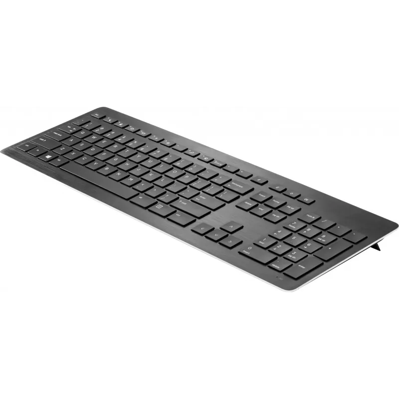 HP Wireless Premium Tastatur, Full-Size, Wireless, Membrane, Schwarz
