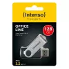 USB-Stick Intenso 128 GB USB-A 3.2 Gen 1x1 schwarz-silber