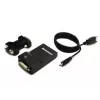 Lenovo USB 3.0 - DVI/VGA USB-Grafikadapter 2048 x 1152 Pixel Schwarz
