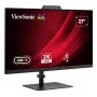 27 Zoll ViewSonic VG2741V-2K Computermonitor, 2560×1440 QHD, 4 ms, IPS/LCD, integrierte Lautsprecher, VESA, höhenverstellbar, schwarz