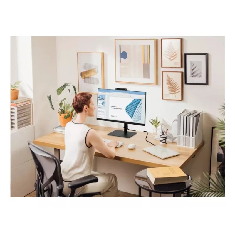 27 Zoll ViewSonic VG2741V-2K Computermonitor, 2560×1440 QHD, 4 ms, IPS/LCD, integrierte Lautsprecher, VESA, höhenverstellbar, schwarz
