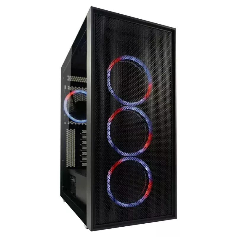 PC-Gehäuse LC-Power Schwarz_Wanderer_X Midi Tower Schwarz