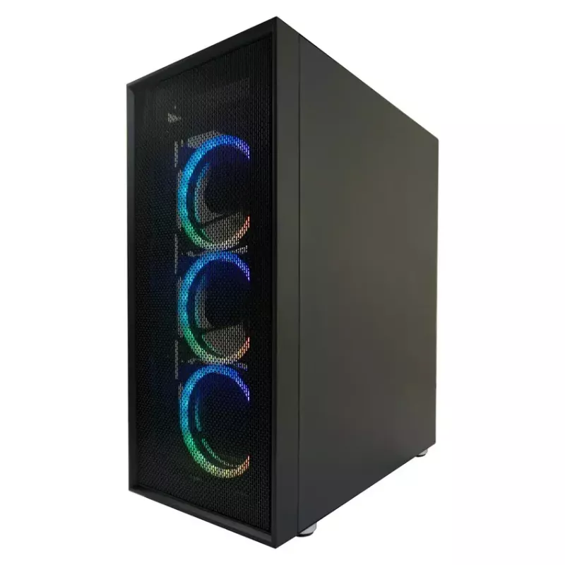 PC-Gehäuse LC-Power Schwarz_Wanderer_X Midi Tower Schwarz