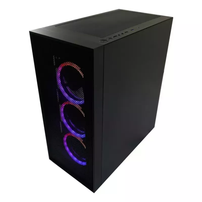 PC-Gehäuse LC-Power Schwarz_Wanderer_X Midi Tower Schwarz