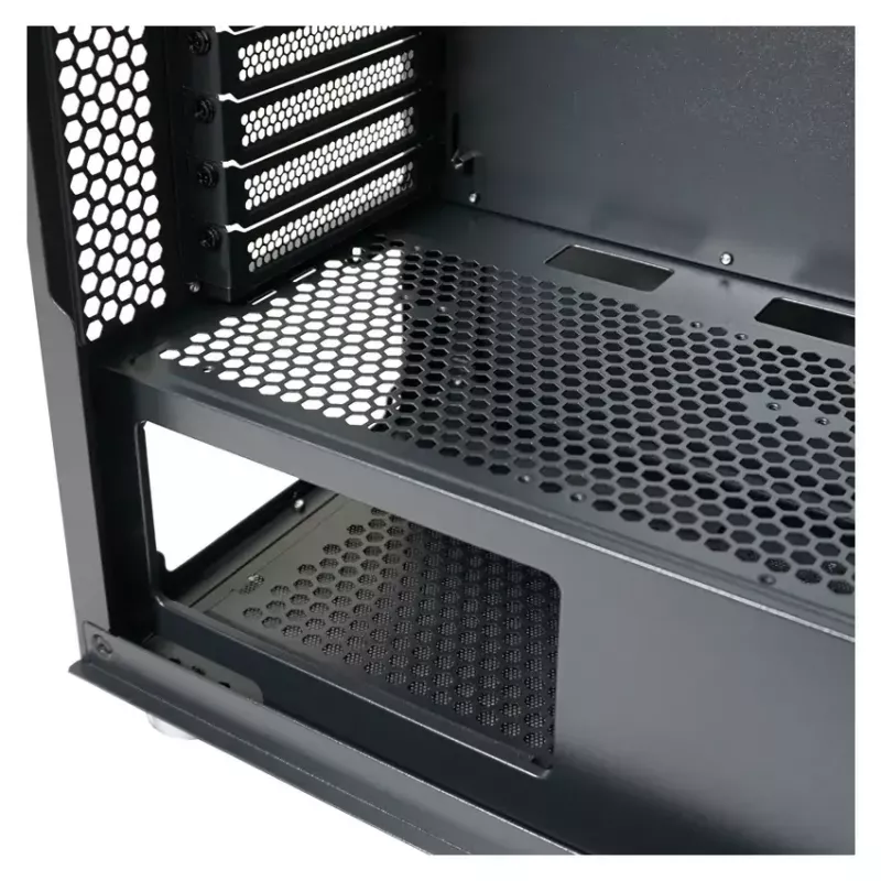 PC-Gehäuse LC-Power Schwarz_Wanderer_X Midi Tower Schwarz