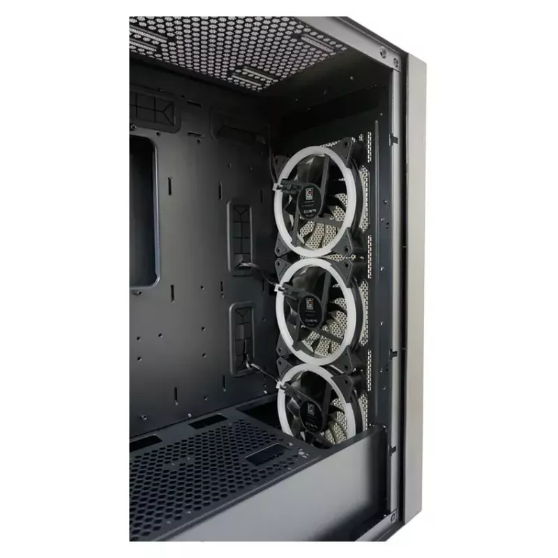 PC-Gehäuse LC-Power Schwarz_Wanderer_X Midi Tower Schwarz