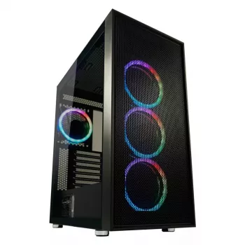 PC-Gehäuse LC-Power Schwarz_Wanderer_X Midi Tower Schwarz