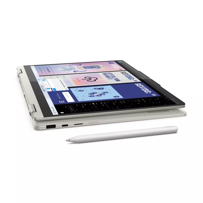 Lenovo Yoga 7 2-in-1 14ILL10 Copilot+ PC Intel Core Ultra 5 226V Hybrid (2-in-1) 35,6 cm (14 Zoll) Touchscreen WUXGA 16 GB LPDDR5x-SDRAM 1 TB SSD Wi-Fi 7 (802.11be) Windows 11 Home Grau