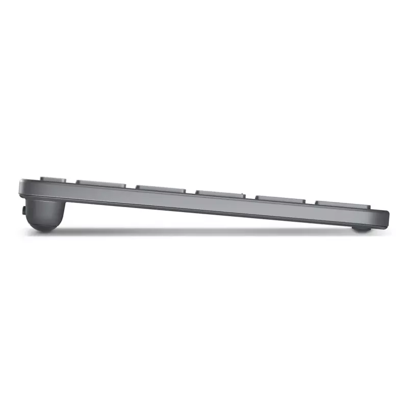 Kabellose Multi-Device-Tastatur Lenovo — USB Type-C, Luna Grau, 255,8×105,9×14,6 mm, 5V 200mAh