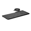 HP 400 Hintergrundbeleuchtete Kabelgebundene Tastatur Vollformat USB Schwarz