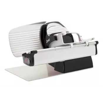 Elektrische Schneidemaschine Berkel Home Line 200 Plus – 190 W, max. Schnittstärke 1,8 cm, schwarzes Aluminium