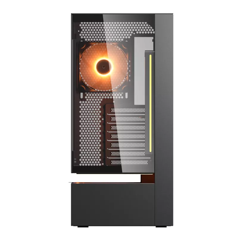 COUGAR Midi-Tower-Gehäuse, CFV235, ARGB, Glas, Schwarz