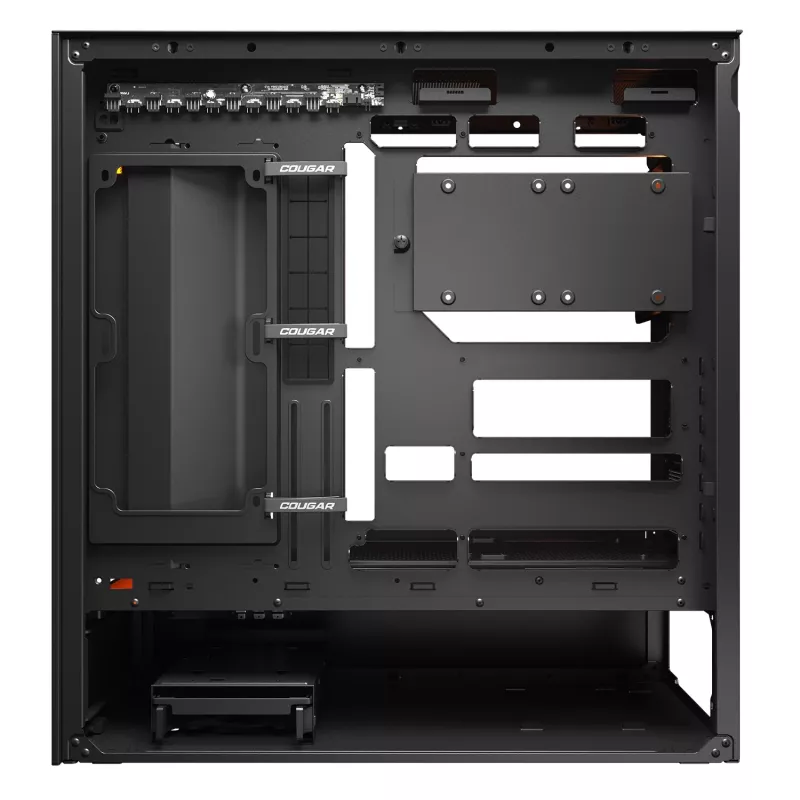 COUGAR Midi-Tower-Gehäuse, CFV235, ARGB, Mesh, Schwarz