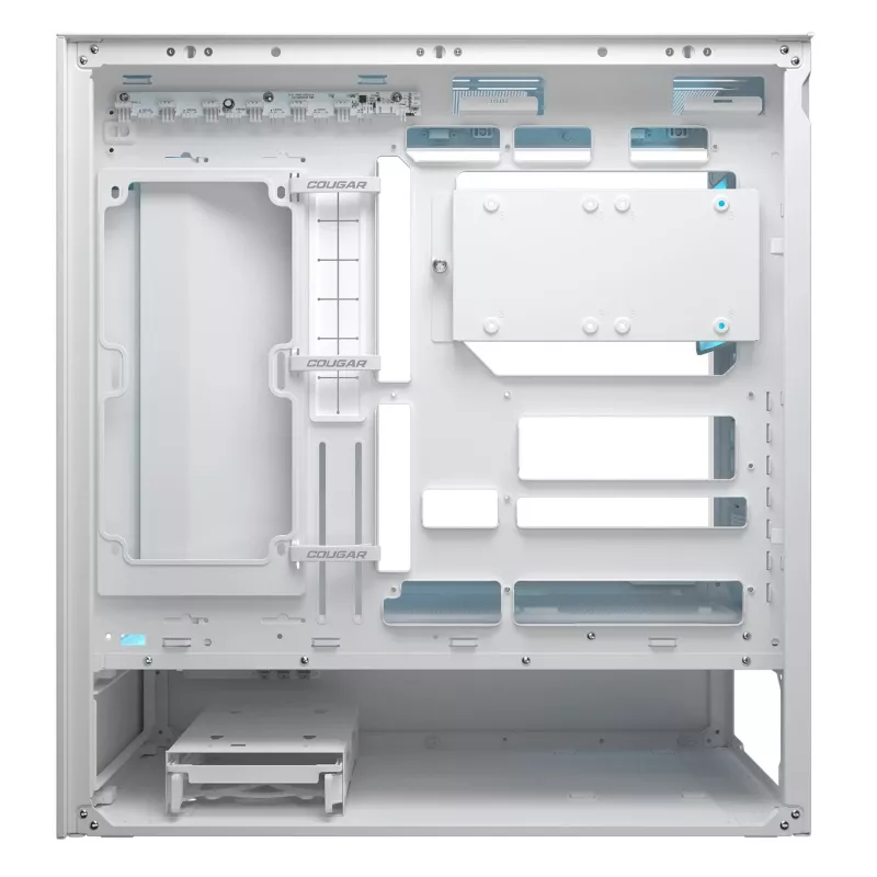COUGAR Midi-Tower-Gehäuse, CFV235, ARGB, Mesh, Weiß