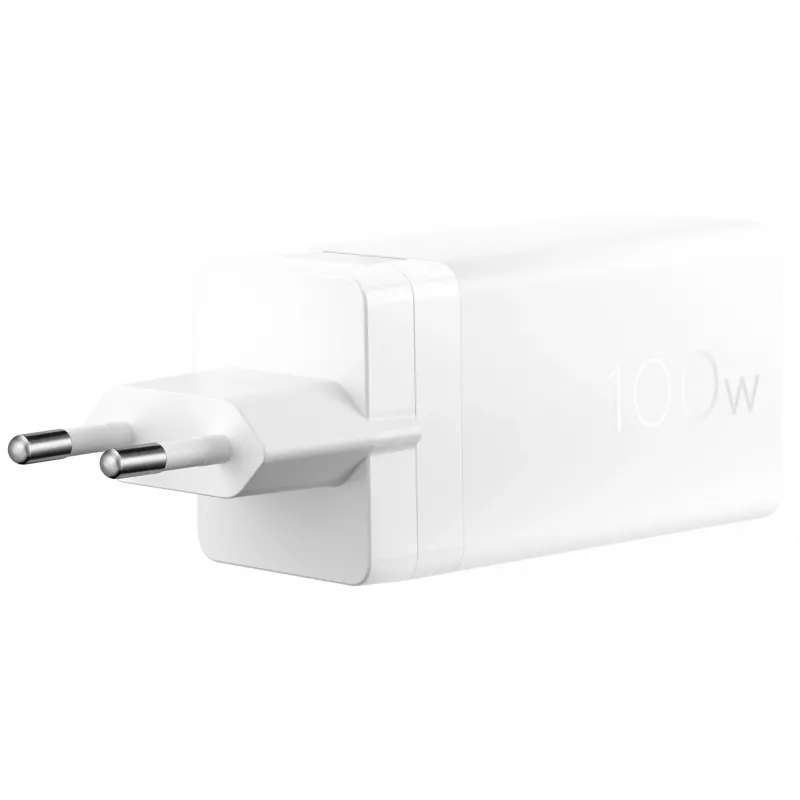Ladegerät ASUS 100W USB-C GaN Ladegerät Universal Weiß AC Schnellladung Indoor