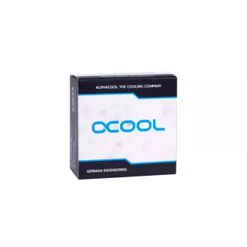 Kühlerhalterung Alphacool ES D-Plug Schwarz Messing 2 cm 54 g