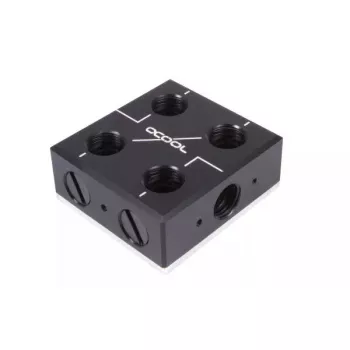 Wasserblock Alphacool 12993 Acetal Kupfer Nickel Schwarz 52mm 56mm 22.5mm