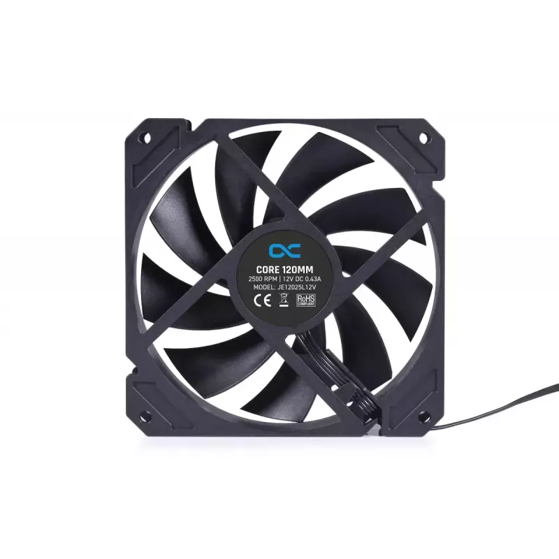Fan Alphacool 24852 12 cm Schwarz 600-2500 RPM Hydraulisch