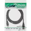 InLine USB 3.2 Gen.1 Kabel Typ A Stecker / A Stecker, schwarz, 1m