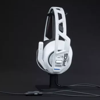 Headset nacon RIG 300 PRO HS – kabelgebundenes Kopfbügel-Gaming-Headset, ohrumschließend, 20–20000 Hz, 1,2 m Kabel, weiß