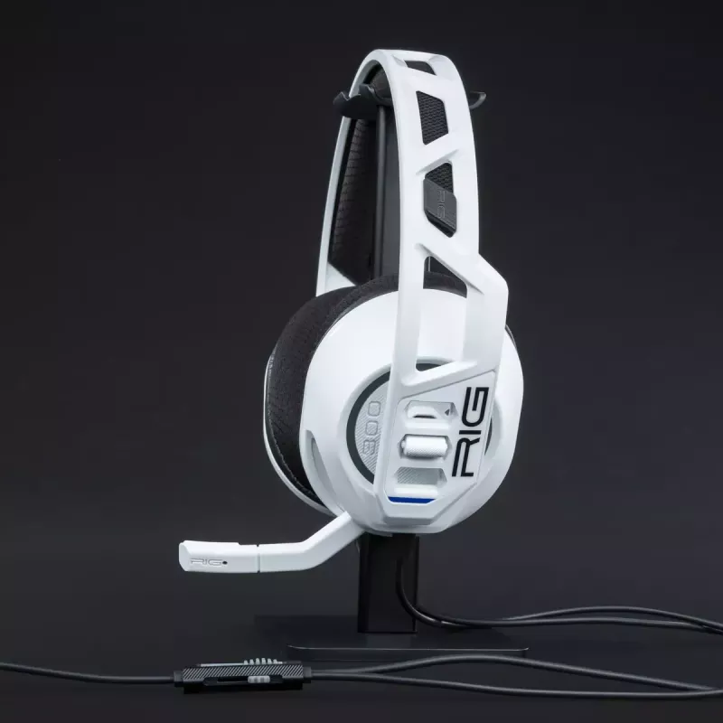 Headset nacon RIG 300 PRO HS – kabelgebundenes Kopfbügel-Gaming-Headset, ohrumschließend, 20–20000 Hz, 1,2 m Kabel, weiß