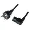 CEE 7-7/C13-Kupplung LogiLink 2m