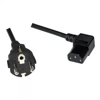 CEE 7-7/C13-Kupplung LogiLink 2m