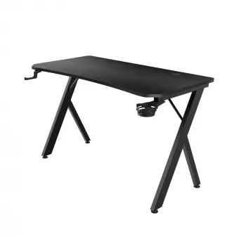 Schreibtisch Trust GXT 700 Omnius Schwarz Rechteckiger Metallrahmen 1200x600x740mm