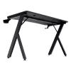 Schreibtisch Trust GXT 700 Omnius Schwarz Rechteckiger Metallrahmen 1200x600x740mm