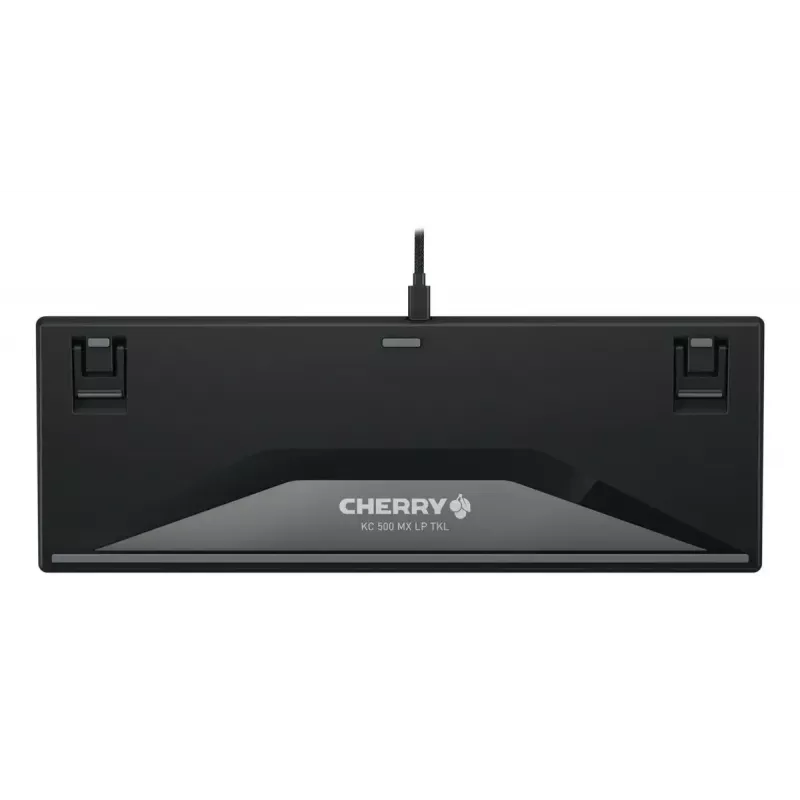 Cherry KC 500 MX LP TKL Tenkeyless USB QWERTZ Deutsch 88 Tasten Grau/Schwarz