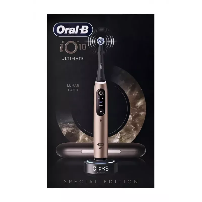 Oral-B iO Series 10 17398125 elektrische Zahnbürste Erwachsene Oszillierende Zahnbürste Schwarz