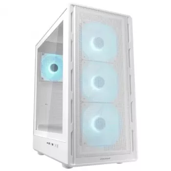 COUGAR Midi Tower Case Airface Pure PRO, ARGB, Weiß