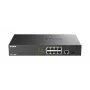 D-Link DGS-1010MP/E Netzwerk-Switch Unmanaged L2 Gigabit Ethernet (10/100/1000) Power over Ethernet (PoE) 1U Schwarz