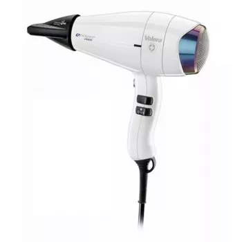 Haartrockner VALERA EP2020 eQ RC D 1600 W AC-Motor, 6 Heizstufen, 0,485 kg, Schwarz/Weiß
