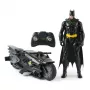 Fernsteuerbares Batcycle Motorrad von DC Shoes mit 30 cm Batman Action-Figur, schwarz, benötigt 8 Batterien, für Kinder ab 4 Jahren