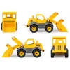 Lena EcoActives Earth Mover, Traktor, 2 Jahr(e), Kunststoff, Holz, Schwarz, Grau, Gelb