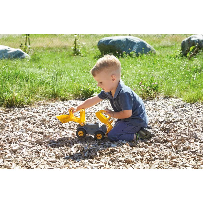 Lena EcoActives Earth Mover, Traktor, 2 Jahr(e), Kunststoff, Holz, Schwarz, Grau, Gelb