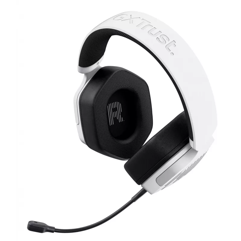 Trust GXT492W Carus Headset Verkabelt Kopfband Gaming Weiß