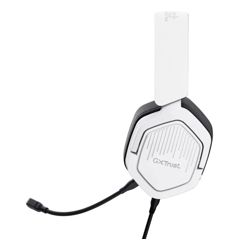 Trust GXT492W Carus Headset Verkabelt Kopfband Gaming Weiß
