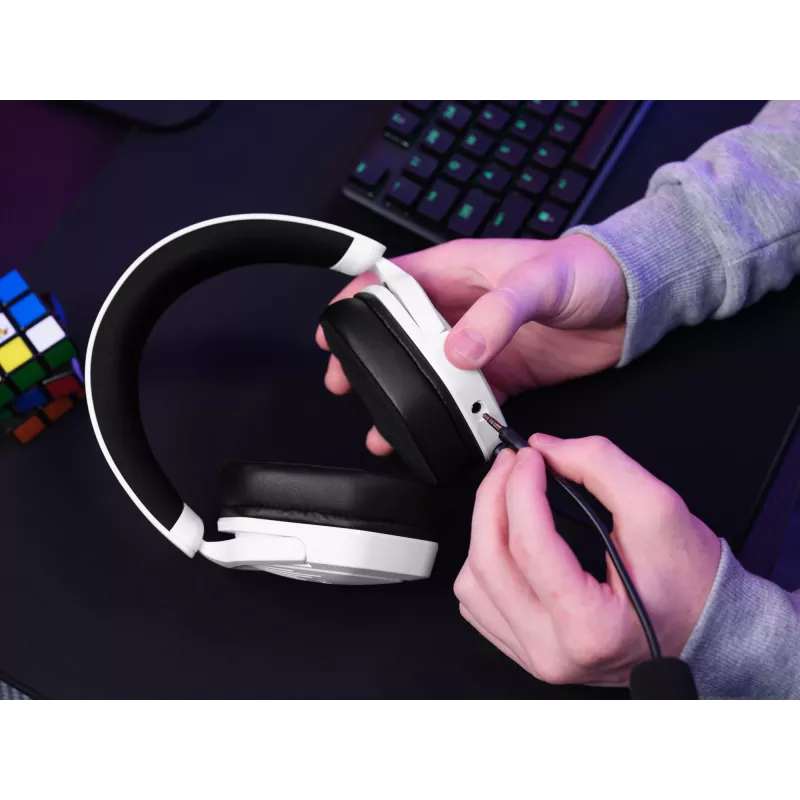Trust GXT492W Carus Headset Verkabelt Kopfband Gaming Weiß