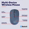 Trust Yvi+ Maus Universal Beidhändig RF Wireless + Bluetooth Optisch 1600 DPI