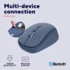 Trust Yvi+ Maus Universal Beidhändig RF Wireless + Bluetooth Optisch 1600 DPI