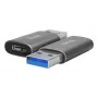 Trust Calyx USB Type-C USB Type-A Grau Anschluss 1 USB Type-C Anschluss 2 USB Type-A